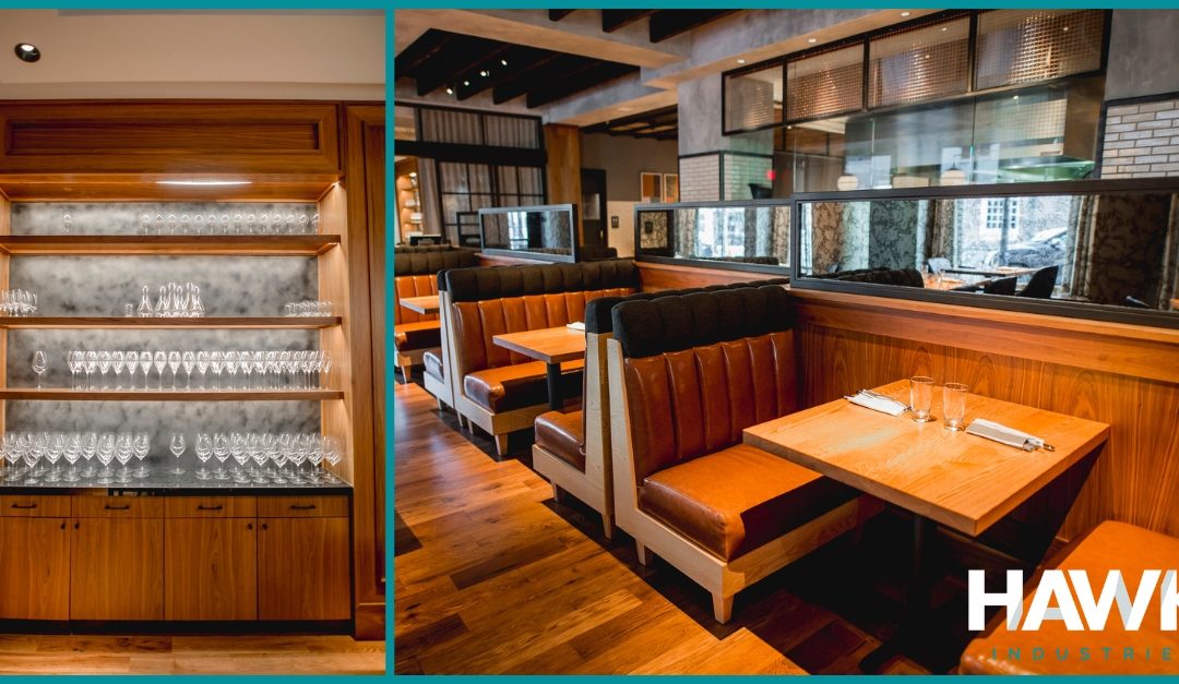 Designing the Perfect Restaurant Atmosphere: Custom Booths and Cabinets